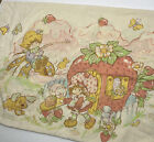 Vintage Strawberry Shortcake 1980 pillow case American Greetings Corp