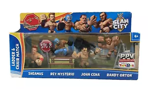 Slam City Action Ladder & Chair Match - Cena, Orton, Mysterio, Sheamus - WWE - Foto 1 di 5