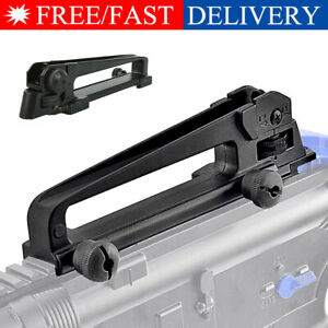 For NcSTAR MARDCH Carry Handle w/ Rear Sight Picatinny Weaver Rail Mount Black