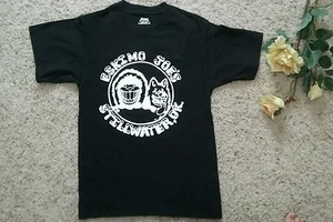 ESKIMO JOE Black T-Shirt Jumpin Juke Joint STILLWATER OKLA Boy Girl S Small C/P - Picture 1 of 6
