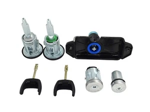 Fit FORD TRANSIT MK7 2006-2014 Ignition Door Lock Barrel Complete Set 4874508 - Imagen 1 de 12