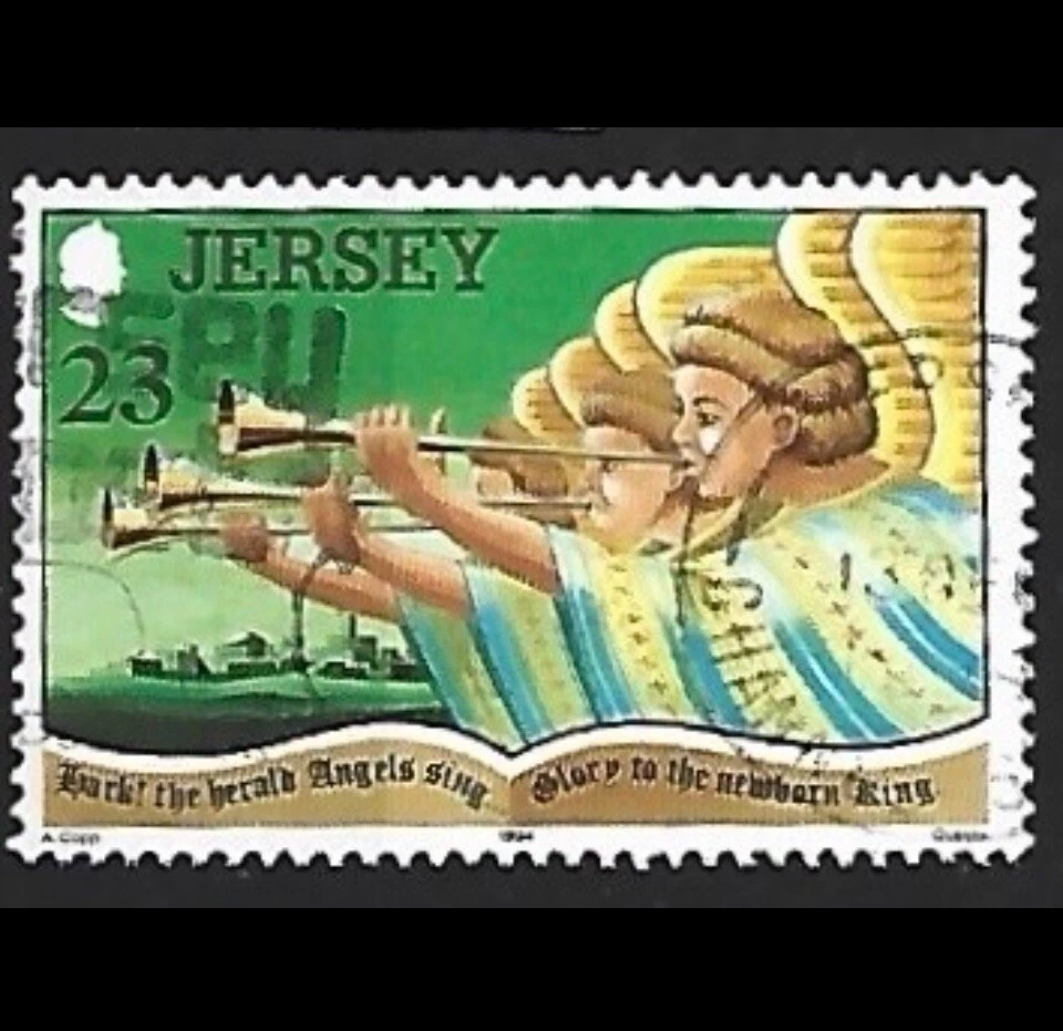 1994 - Jersey 23p Christmas Stamp Used SG#681 - Image 1 of 1