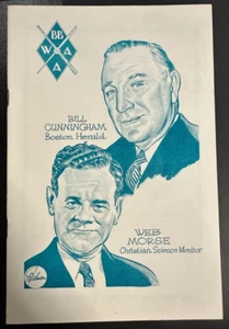 Jan 26, 1961 22nd Annual Baseball Writers Association America Dinner Program - Picture 1 of 11
