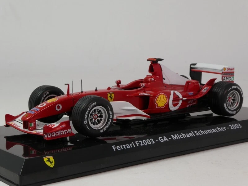 Ixo Ferrari F2004 #1 Michael Schumacher World Champion 2004 1/24 LAF1476 - Immagine 1 di 3