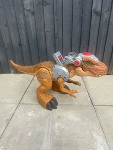 Huge Imaginext Jurassic World Lights and Sounds T-Rex Dinosaur - Picture 1 of 9