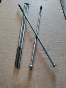 1/4-20 X 10" Hex Bolt (2pcs) Stainless With 2" Of Thread - Picture 1 of 1