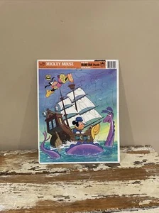Vintage Golden Frame -Tray Puzzle Walt Disney's Mickey Mouse 1984 C12 - Picture 1 of 9