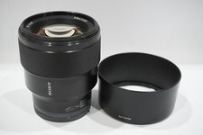 Sony FE SEL85F18 85mm f/1.8 Telephoto Lens + Hood ALC-SH150 NICE *SEE DETAILS