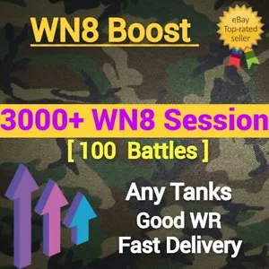 World Of Tanks I 100 BATTLES I WN8 3000+I 3-4 GIORNI I WOT - Foto 1 di 1
