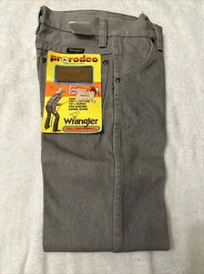 Vintage Boys’ Cowboy Cut Wrangler Jeans - Grey - 10 Slim (23x25) 13MWZBG - Picture 1 of 10