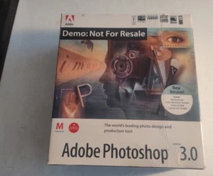 ADOBE PHOTOSHOP  3.0 vintage ORIGINAL Set Manual. User/Tutorial 94'  MACHINTOSH - Picture 1 of 12