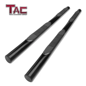 3" Black Side Steps for 01-07 Ford Escape/Mercury Marine Nerf Bars Running Board - Picture 1 of 5