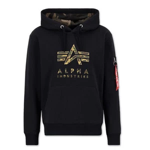 Sudadera con capucha Alpha Camo TPU Hoody negro camuflaje camuflaje - Imagen 1 de 15