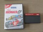 JEU SEGA MASTER SYSTEM   SUPER MONACO GP   EN BOITE 