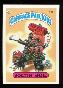 1985 Garbage Pail Kids OS1 Series 1 #41b Joltin' Joe Matte back - NM - Picture 1 of 1