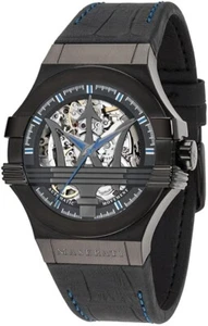 Maserati Potenza Men R8821108009 Automatic Black Dial Limited Edition 42mm Watch - Imagen 1 de 3