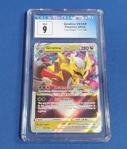 Pokemon TCG Lost Origin 131/196 GIRATINA VSTAR Ultra Rare CGC Graded 9 MINT - Picture 1 of 2