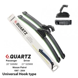 Front Wiper Blade Pair For Nissan Patrol 1997-2004 - Picture 1 of 1