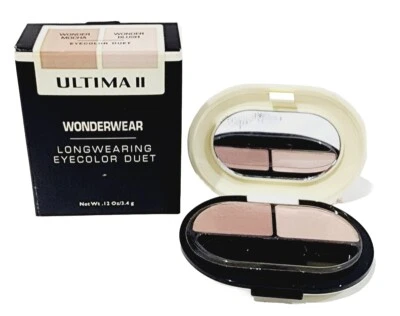 Ultima II WONDER MOCHA BLUSH Eyecolor Duet Wonderwear Eyeshadow .12 oz/3.4g New - Image 1 of 4