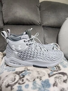 Under Armour Basketball HOVR Havoc 4 Clone TeaM 3025996 Gray Unisex M8/W9.5 - Picture 1 of 15