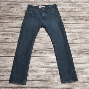 Levis Strauss Size 16 Boys Jeans 511 Slim Fit Blue reg W28xL28 Mid Rise Denim - Picture 1 of 10