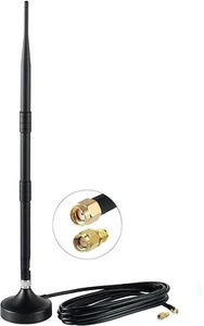 8dbi Indoor 915mhz Magnet Base Longrange Cellular Lora Gateway Antenna With 3m/1 - Picture 1 of 6