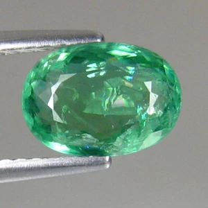 1.49_cts Tremendous Copper Bearing 100% Natural Green Paraiba_Mozambique - Picture 1 of 3