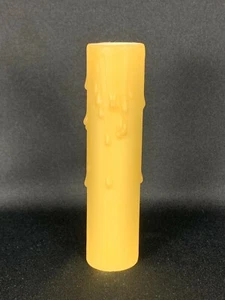 4" Gold Beeswax Candle Cover (W4C-14) - Picture 1 of 2