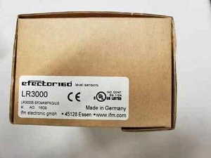 IFM LR3000 Level Sensor Guided Wave Radar LR0000B-BR34AMPKG/US LR-3000 Efector - Picture 1 of 1