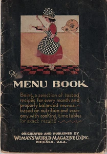 The Menu Book, Woman's World Magazine, (1929) - Bild 1 von 1