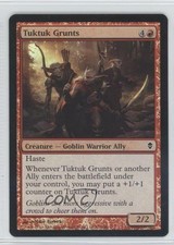 2009 Magic: The Gathering - Zendikar Foil Tuktuk Grunts #152 0f8