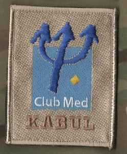 ISAF JSOC JTF SEAL ODA SFG SAS SPECIAL WARFARE PMC vêlkrö PARCHE: Club Med KABUL - Imagen 1 de 12