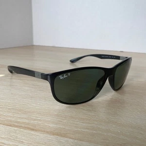 Ray-Ban RB4213 601/9A LiteForce Sunglasses READ Black Frames Polarized P3 Lens - Picture 1 of 16