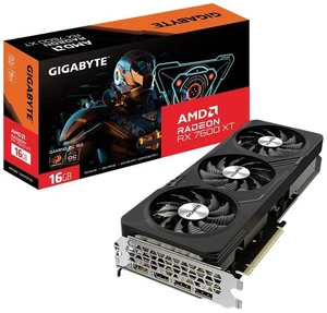 Gigabyte AMD Radeon RX 7600 XT GAMING OC 16G - Videokaart - 16GB - GDDR6 - PCIe - Photo 1/7