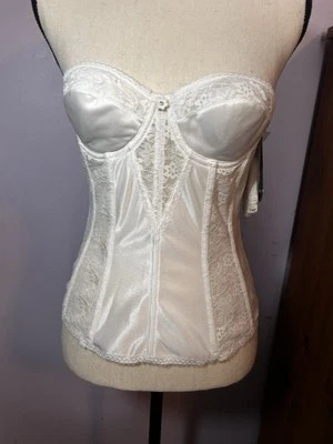 Dominique Colette 34A Lace Strapless Bustier Corset 8949 - Image 1 of 4