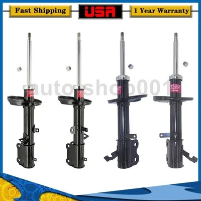 4X Amortiguadores traseros de puntales delanteros KYB para Chevrolet Prizm 2000 2001 2002 1998 1999 Foto 1 de 4