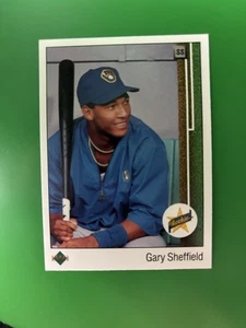 1989 Upper Deck Gary Sheffield SR, RC, COR Milwaukee Brewers #13 - Picture 1 of 2