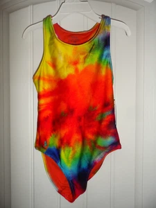 Cute Polo Ralph Lauren girls size 5 multi color racer back one piece swim suit - Picture 1 of 6
