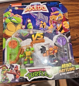 Teenage Mutant Ninja Turtles Legends of Akedo Michelangelo Bebop TMNT NIB - Bild 1 von 4