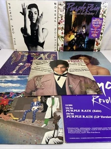 VTG Lot Of 7 PRINCE Vinyl Records - Picture 1 of 14