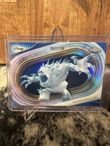 2025 Topps Chrome Disney Marshmallow True Blue /150 #115 - Picture 1 of 2