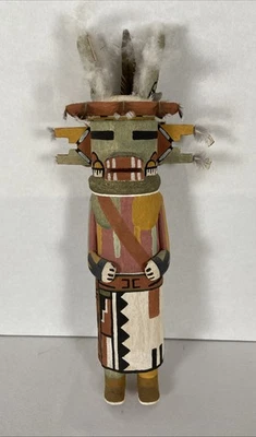 13英寸复古传统风格棉木Kachina。 — 第 1/4 张图片