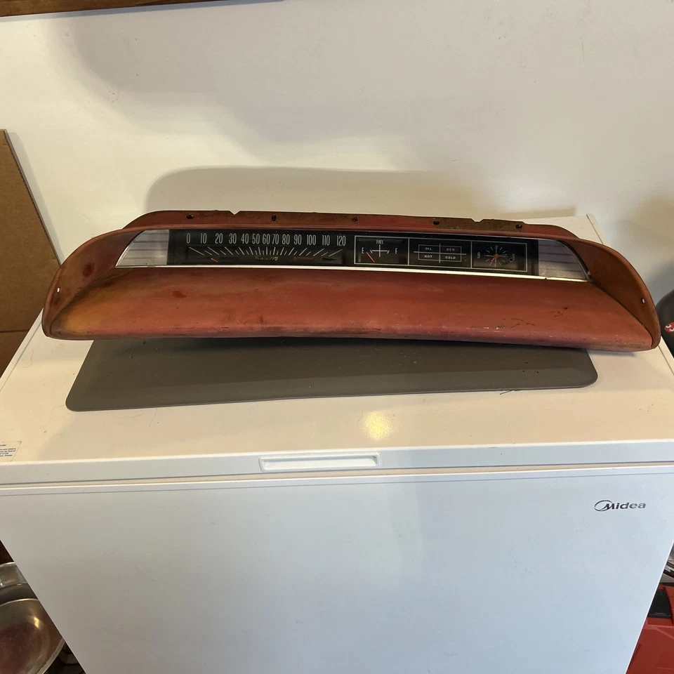 Chevy Impala 1963 tablero de instrumentos OEM velocímetro original usado GM arnés reloj Foto 1 de 4