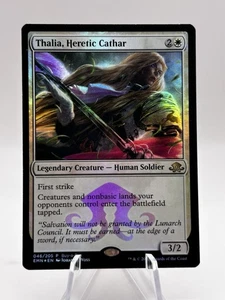 Thalia, Heretic Cathar 046/295 Buy-a-Box Foil Promo EMN MTG NM - Picture 1 of 2