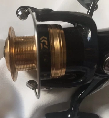 Carrete giratorio Daiwa Sweepfire 4000 2B 4,6:1 pesca peces giratorios fundición deportiva Foto 1 de 4