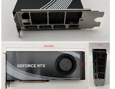 NVIDIA RTX4090 D 24GB GPU Dual Wide Turbo Founders Edition(oem) Graphics Card - Image 1 of 4