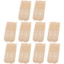 10 Pairs Thin Short Stockings (skin Color) Comfortable Ankle Socks