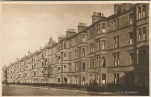 LAUDERDALE STREET - Edinburgh Postcard - Picture 1 of 2