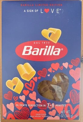 Barilla Limited Edition A Sign of Love Pasta 12 oz. NEW 🚚✅ - Image 1 of 2