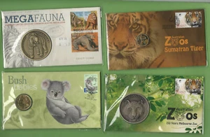 #PP.    #2.   FOUR (4)  PNC STAMPED ENVELOPES - ANIMALS, SUMATRAN TIGER  - Picture 1 of 2